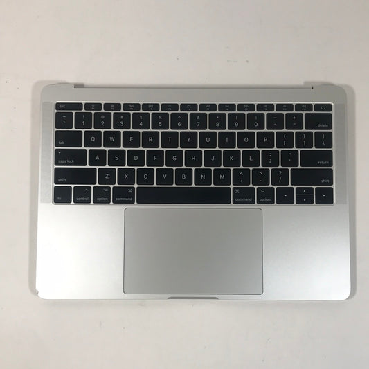 2017 Apple MacBook Air A1708 Silver Palmrest with Trackpad and Battery OEM