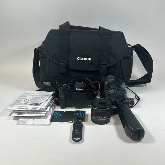 Canon EOS M50 Mark II 24.1MP Mirrorless Camera