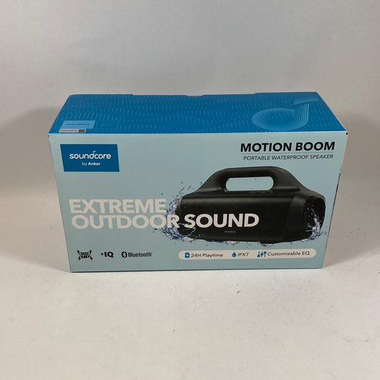 New Anker Soundcore Motion Boom Portable Speaker Black A3118011