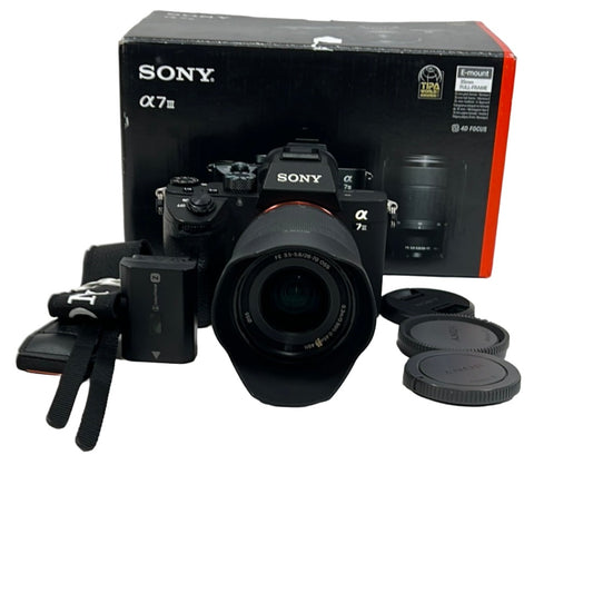 Sony Alpha 7 III 24.2MP Mirrorless Digital Camera 1646 Shutter Count