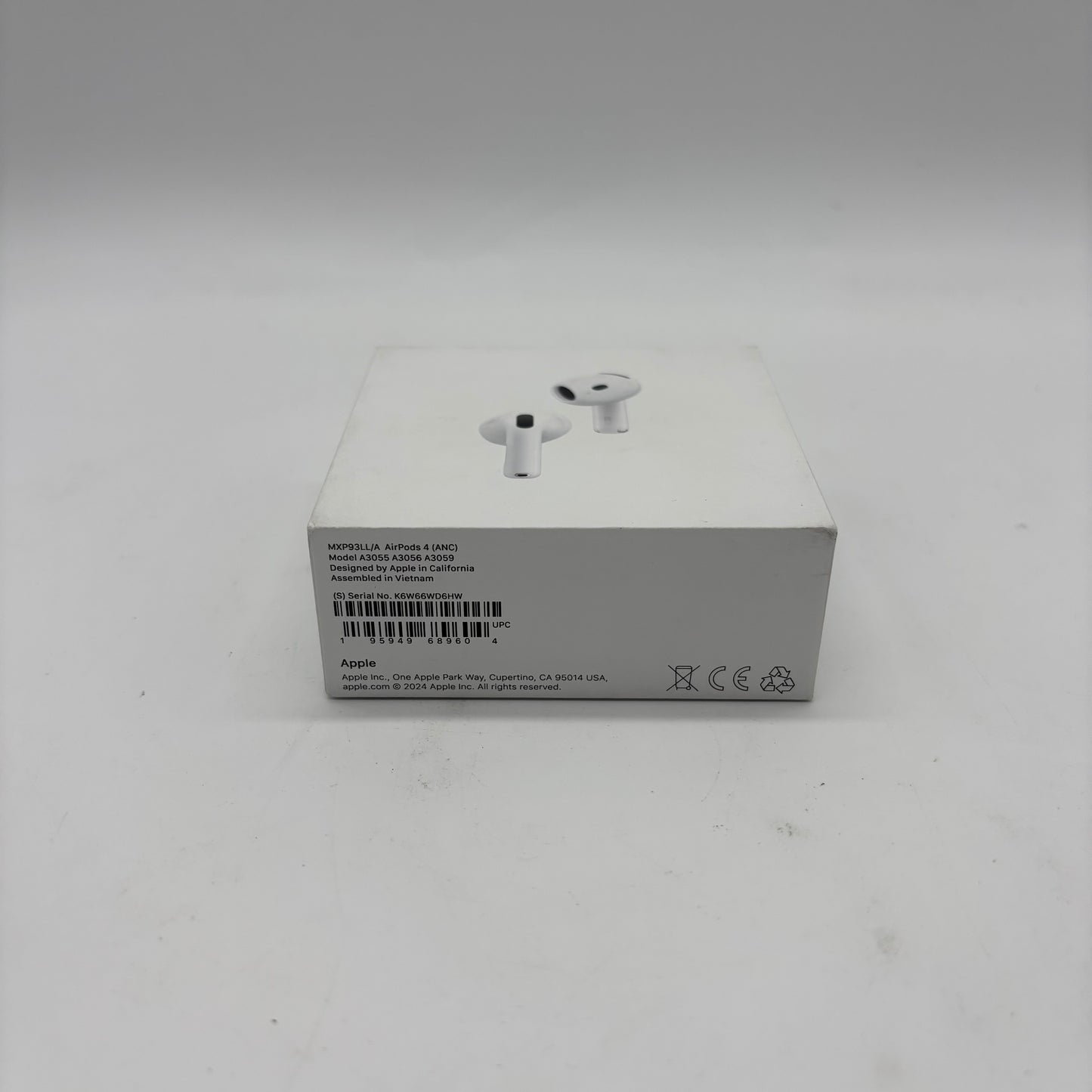 New Apple AirPods 4th Gen ANC with MagSafe Charging Case A3056 A3055 A3059