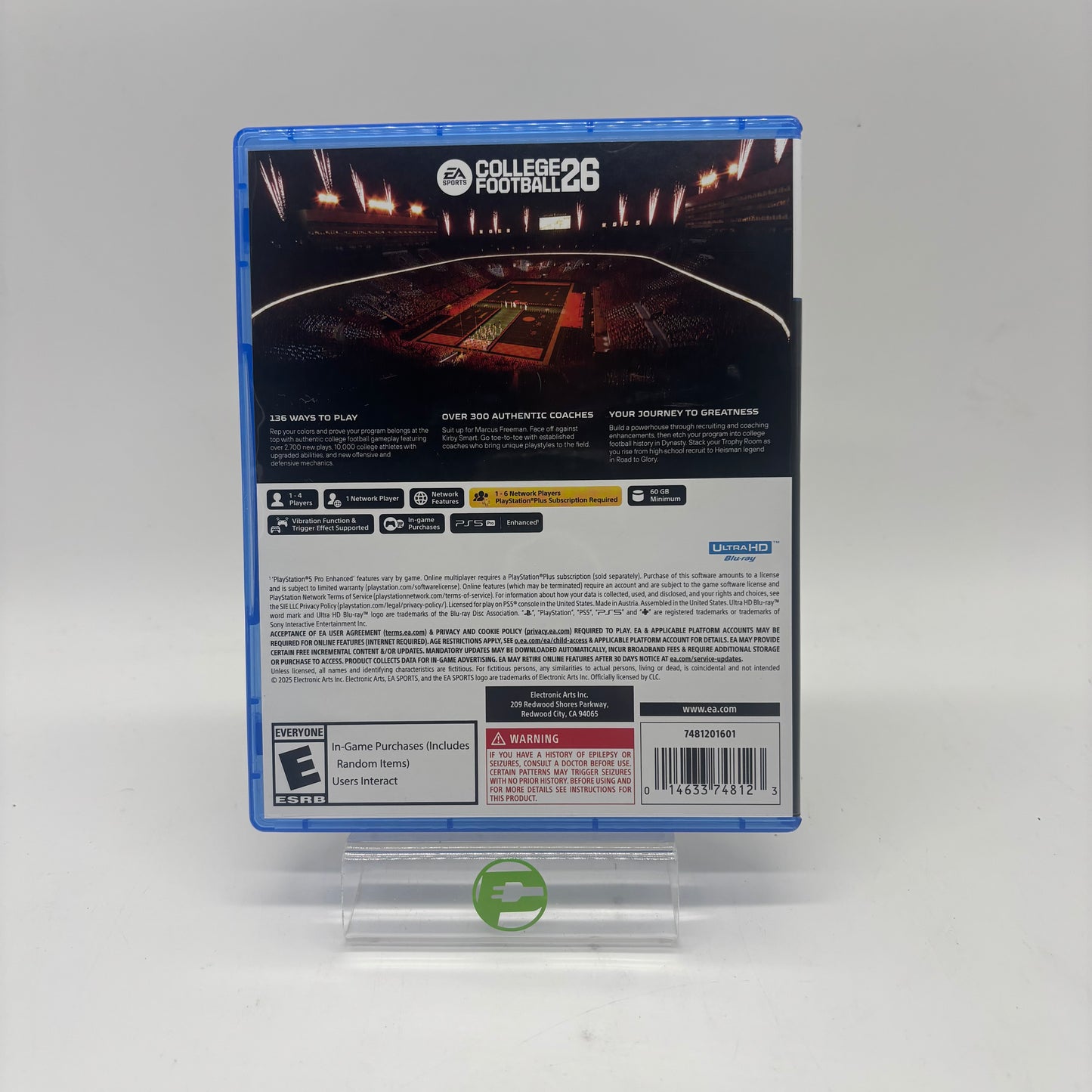 EA Sports College Football 26 (Sony PlayStation 5 PS5, 2025)