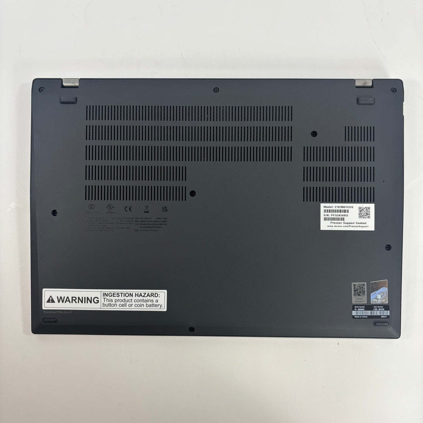 Lenovo ThinkPad P16s Gen 2 16" Ryzen 7 Pro 7840U 3.3GHz 32GB RAM 512GB SSD
