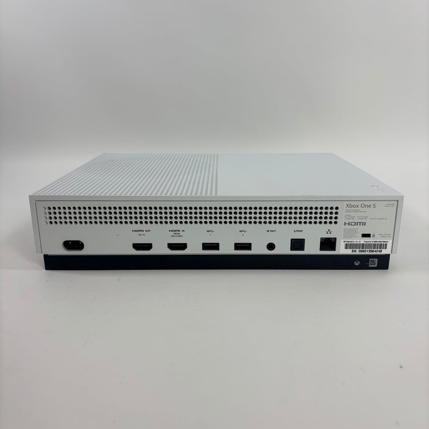 Microsoft Xbox One S 500GB Console Gaming System White 1681