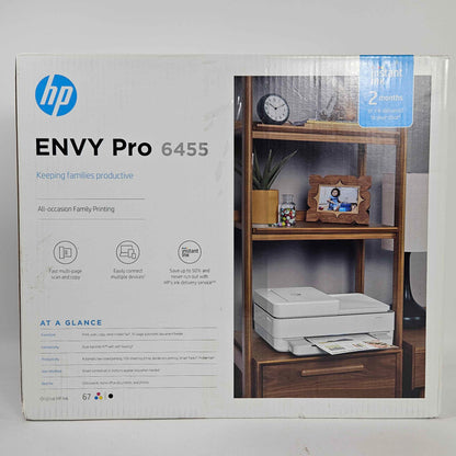 New HP ENVY PRO Printer 6455