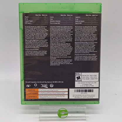Gears of War 4 (Microsoft Xbox One, 2016)