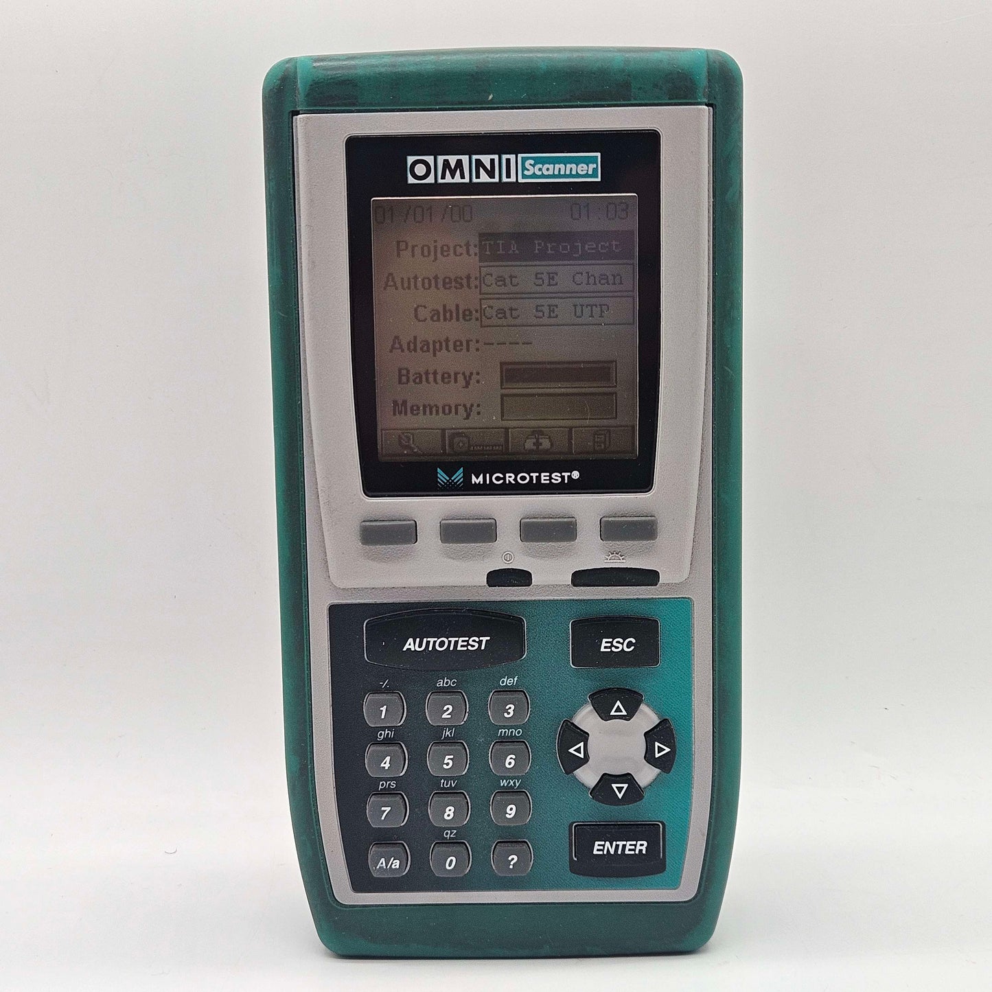 MicroTest Omni Scanner Network Cable Tester  2950-4000-04