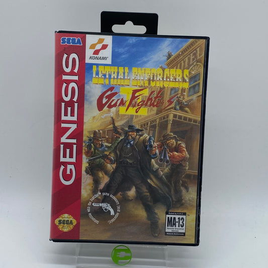 Lethal Enforcers II (Sega Genesis, 1993) CIB