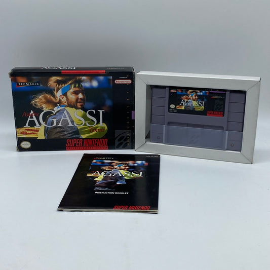 Andre Agassi Tennis (Super Nintendo SNES, 1994)