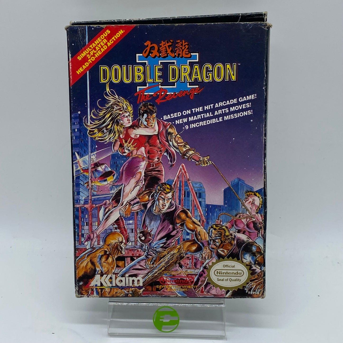 Double Dragon II (Nintendo NES, 1989) CIB