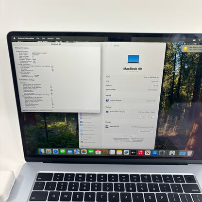 2025 Apple MacBook Air 15" M4 10C GPU 4.5GHz 16GB RAM 256GB SSD A2341