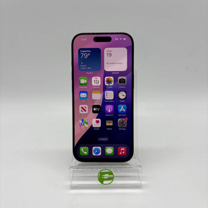 Unlocked Apple iPhone 16 Pro 128GB Black MYM93LL/A