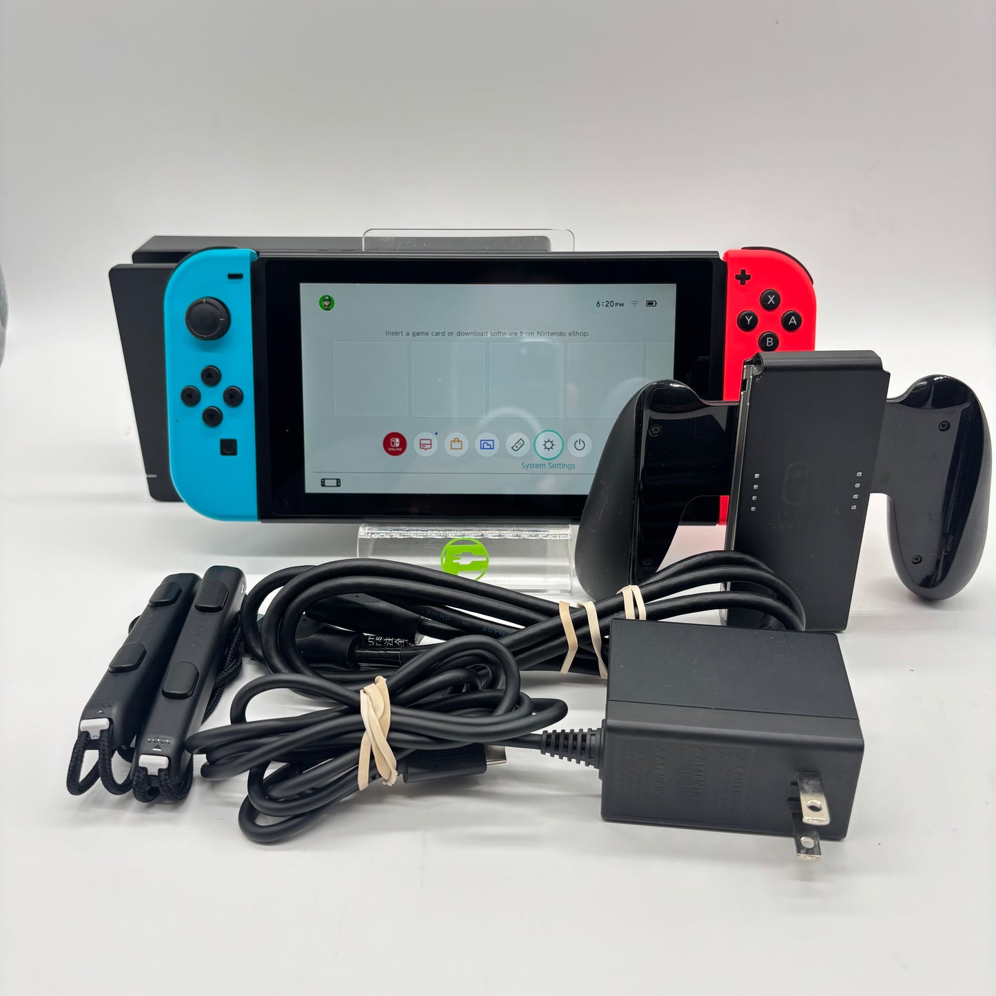 Nintendo Switch v2 Video Game Console HAC-001 Red/Blue