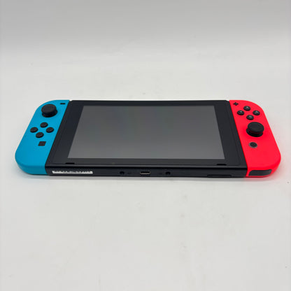Nintendo Switch v2 Video Game Console HAC-001 Red/Blue