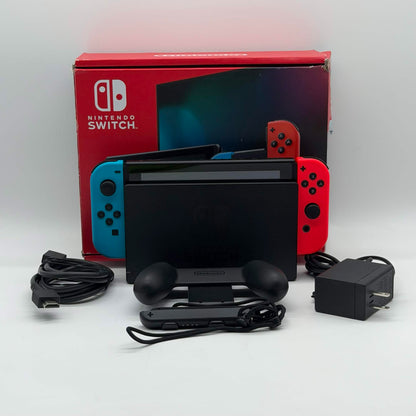Nintendo Switch v1 Console Gaming System HAC-001 Multi-Colored