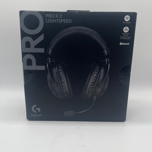 New Logitech  Pro x 2 Lightspeed Wireless Gaming Headset A00182