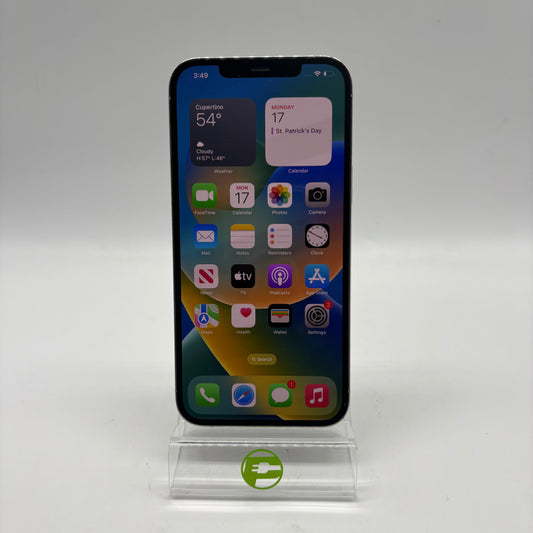 Unlocked Apple iPhone 12 Pro Max 256GB White A2342