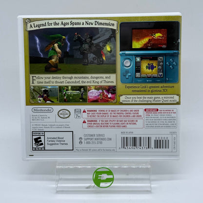 Zelda Ocarina of Time 3D [Nintendo Selects] (Nintendo 3DS, 2016)