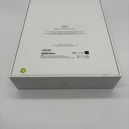 New WiFi Only Apple iPad 10th Gen 64GB Silver MPQ03LL/A