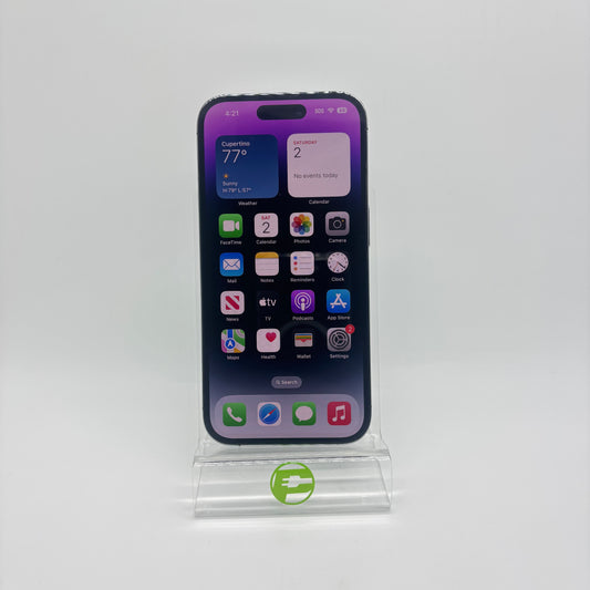 Factory Unlocked Apple iPhone 14 Pro 128GB Deep Purple MQ0E3LL/A