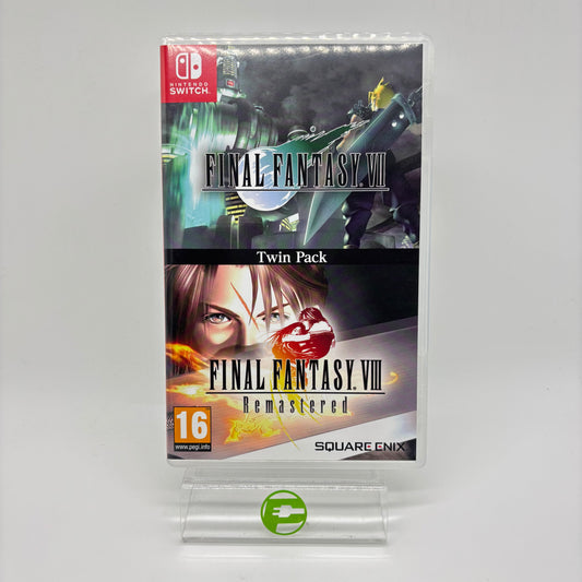 Final Fantasy VII & VIII Remastered Twin Pack (Nintendo Switch, 2020) PAL