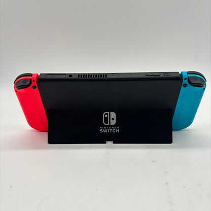 Nintendo Switch OLED Video Game Console HEG-001 Black/Red
