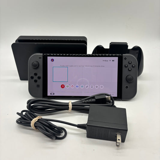 Nintendo Switch OLED Video Game Console HEG-001 Black/Gray