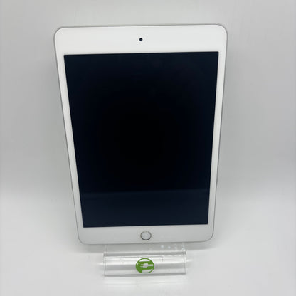 WiFi Only Apple iPad Mini 4th Gen 128GB 15.8.3 Silver MK9P2LL/A