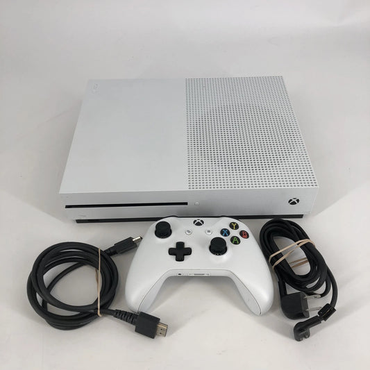 Microsoft Xbox One S 500GB Console Gaming System White 1681